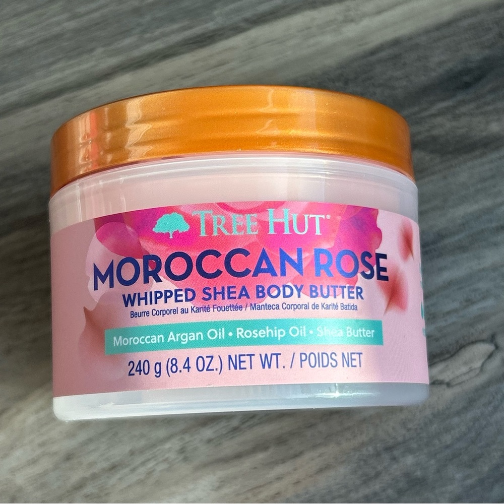 NEW Tree Hut Moroccan Rose Whipped Shea Body Butter